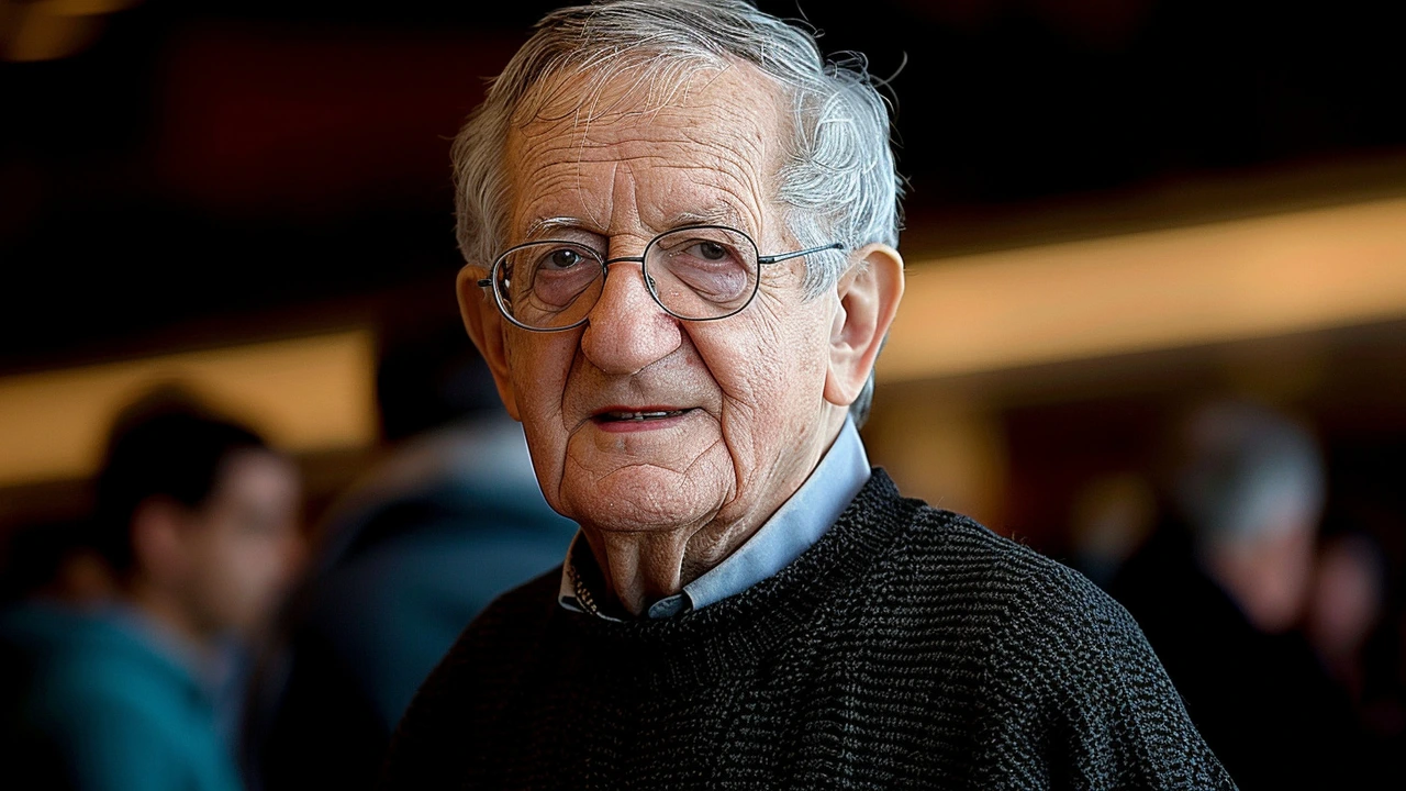 Noam Chomsky Recovers in São Paulo Hospital Amidst False Death Reports