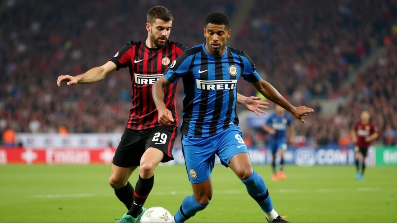 Exhilarating Showdown: Inter vs AC Milan in Serie A 2024/25 - Photo Highlights