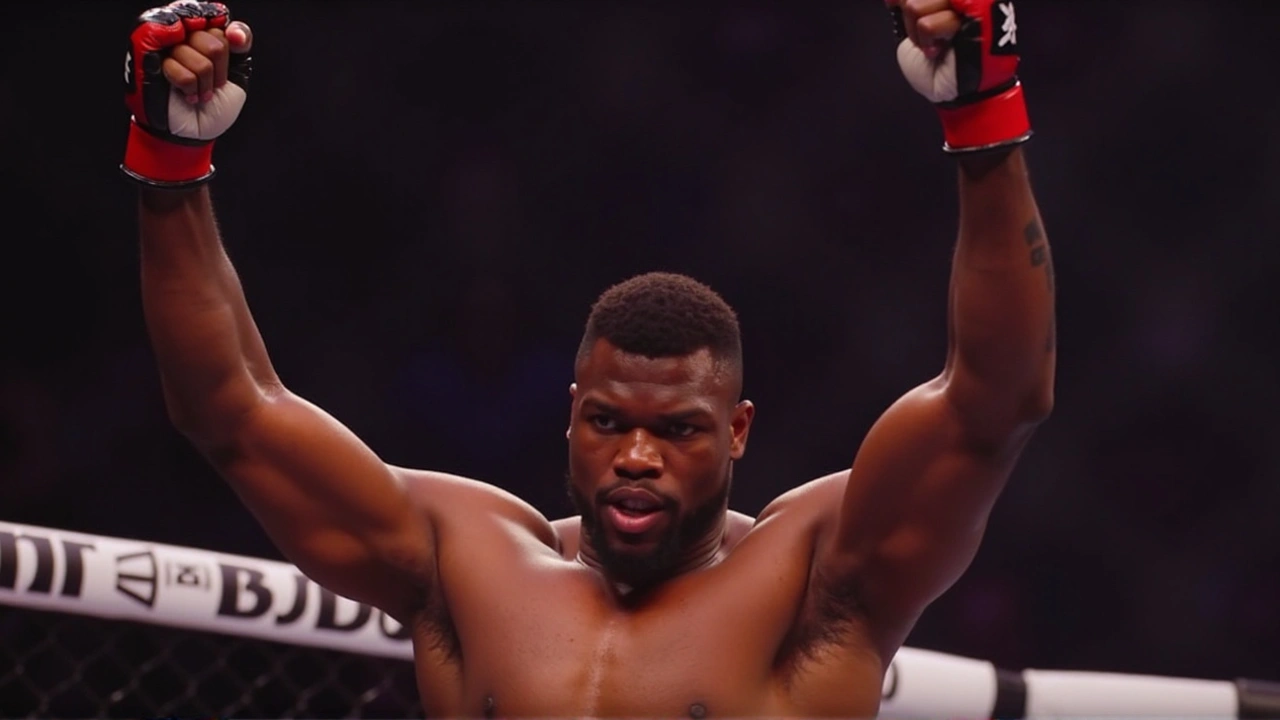 Francis Ngannou Triumphs with Spectacular Knockout at PFL Battle of the Giants