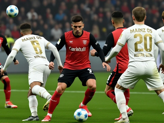 Leverkusen Beat Mainz 1-0 with Grimaldo Free‑Kick, Extend Streak